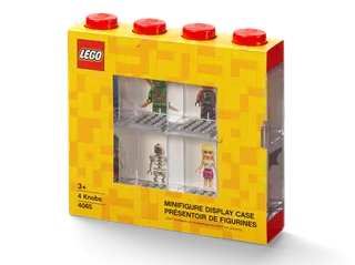 8-Minifigure Display Case – Red by LEGO – product photo 2 of 2
