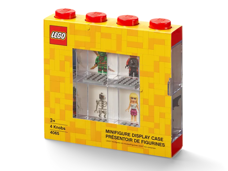 8-Minifigure Display Case – Red by LEGO – product photo 2 of 2