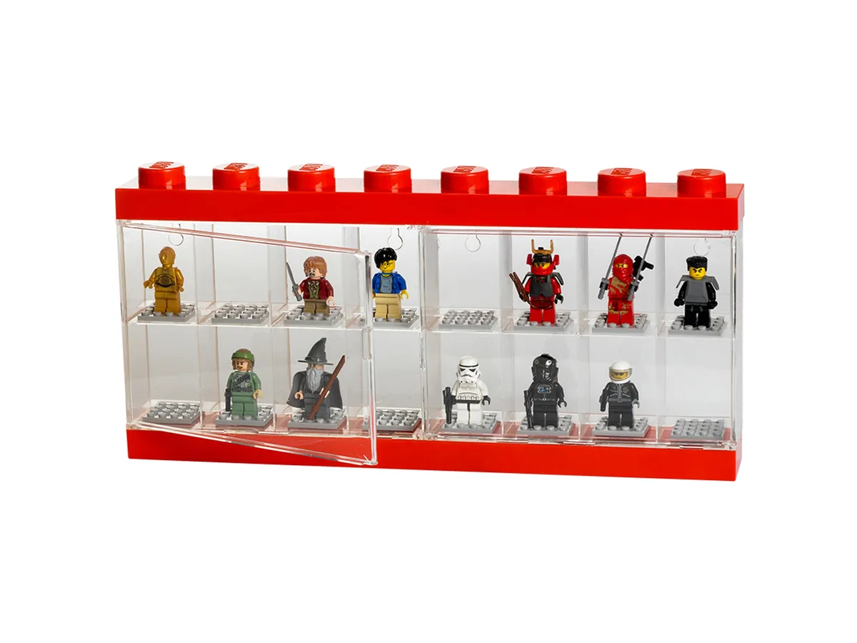 LEGO Minifigure Display Case 16 – Red (5006154) - Bild 2