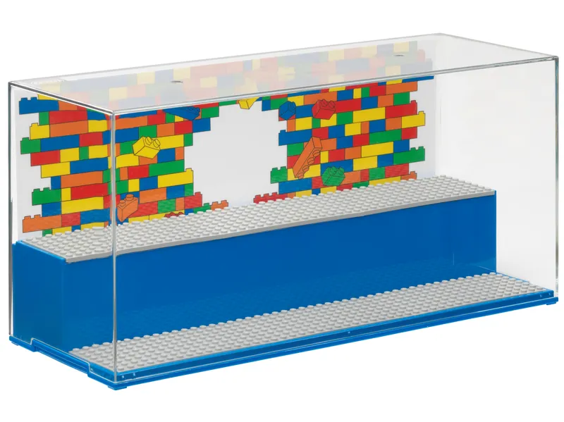 Play and Display Case – Blue van LEGO – productfoto 4 van 4