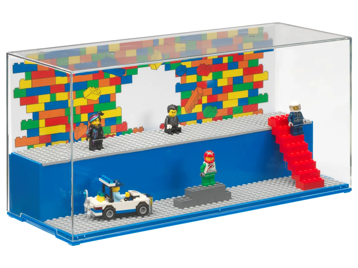 LEGO Play and Display Case – Blue (5006157)