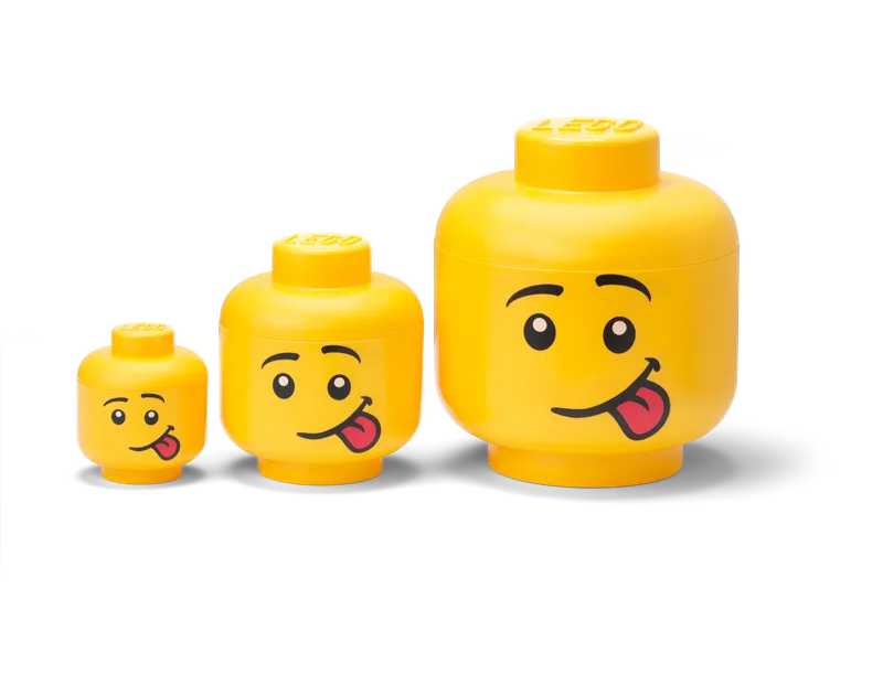 Storage Head – Small, Silly van LEGO – productfoto 3 van 3