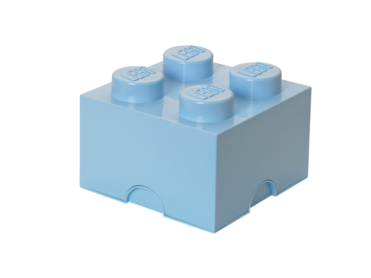 LEGO 4-Stud Storage Brick – Light Blue (5006169)