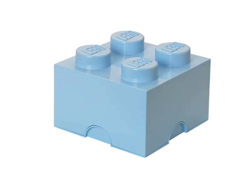 4-Stud Storage Brick – Light Blue