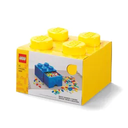 LEGO 4-Stud Yellow Storage Brick Drawer (5006170) - afbeelding 1