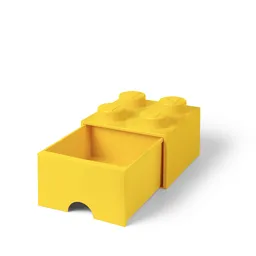 LEGO 4-Stud Yellow Storage Brick Drawer (5006170) - afbeelding 2