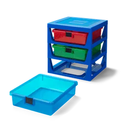 LEGO Transparent Blue LEGO® Rack System (5006179) - afbeelding 2
