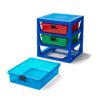 Transparent Blue LEGO® Rack System van LEGO – productfoto 3 van 3