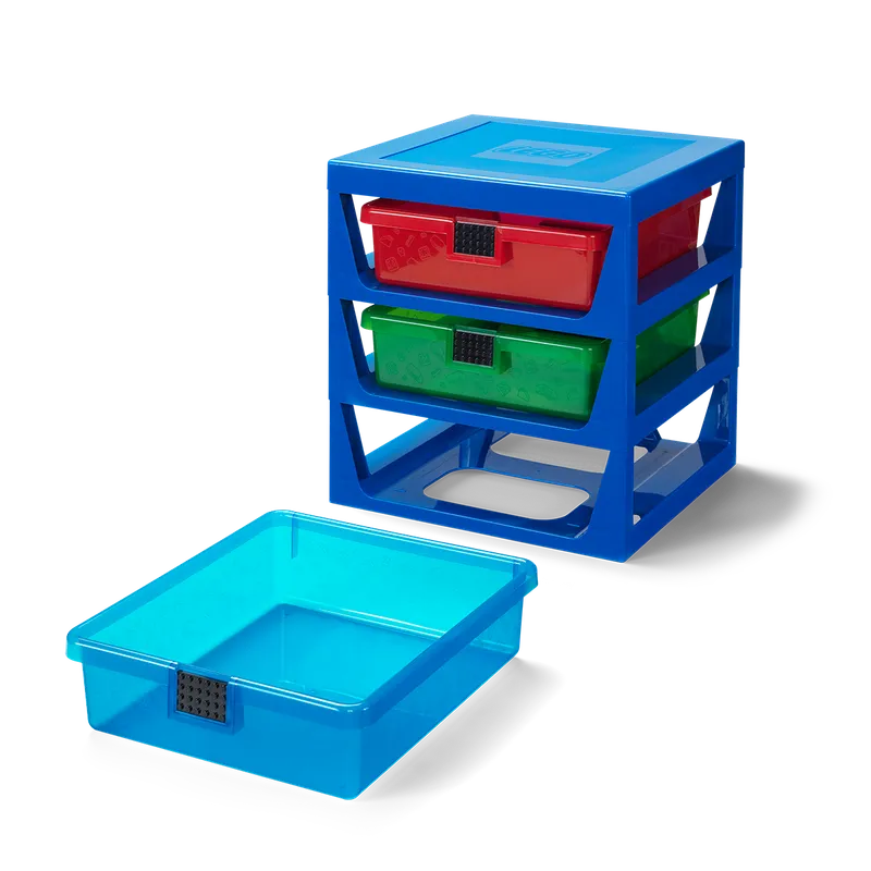 Transparent Blue LEGO® Rack System van LEGO – productfoto 3 van 3