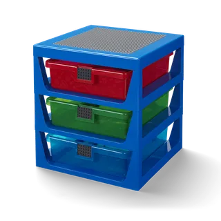 Transparent Blue LEGO® Rack System van LEGO – productfoto 1 van 3