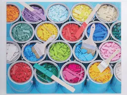 LEGO Paint Party 1,000-Piece Puzzle (5006203) - afbeelding 1