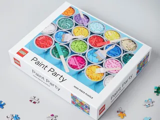 Paint Party 1,000-Piece Puzzle von LEGO – Produktfoto 3 von 4