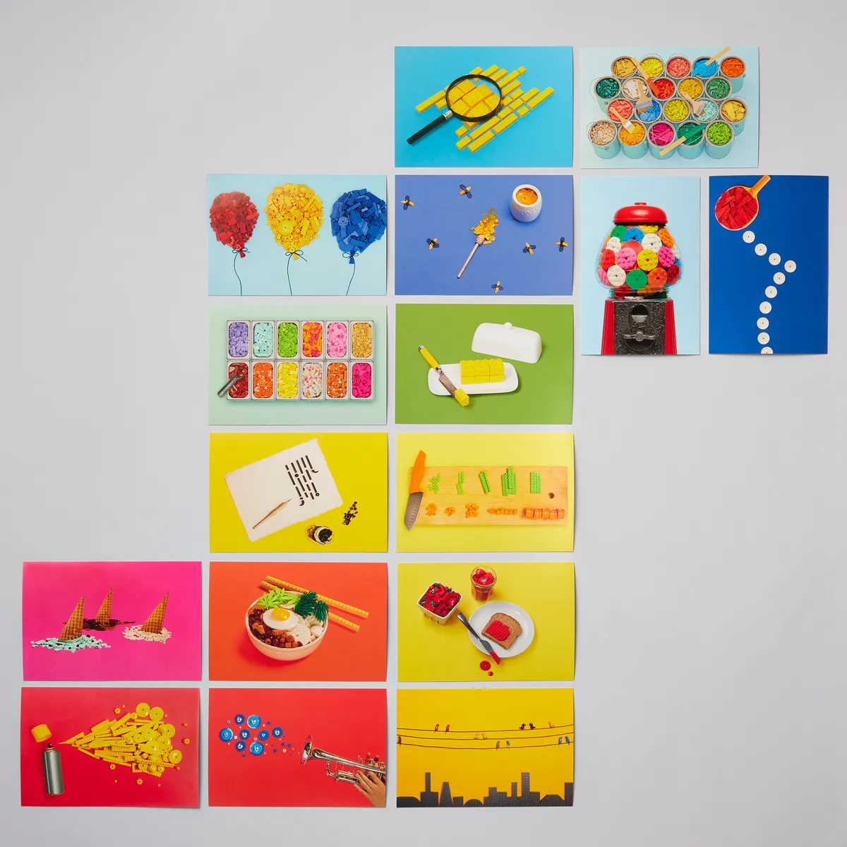 LEGO LEGO® Still Life with Bricks: 100 Collectible Postcards (5006207) - afbeelding 1