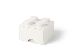 LEGO 4-Stud Brick Drawer – White (5006208) - afbeelding 1