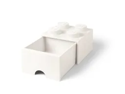 LEGO 4-Stud Brick Drawer – White (5006208)