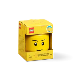LEGO Mini Storage Head Boy – Bright Yellow (5006258) - afbeelding 1