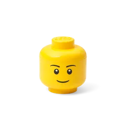 LEGO Mini Storage Head Boy – Bright Yellow (5006258)