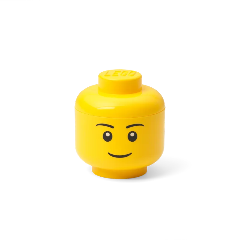 Mini Storage Head Boy – Bright Yellow