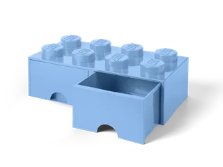 8-Stud Brick Drawer – Light Blue by LEGO – product photo 4 of 5