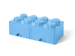 LEGO 8-Stud Brick Drawer – Light Blue (5006311)
