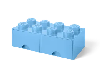 8-Stud Brick Drawer – Light Blue by LEGO – product photo 1 of 5