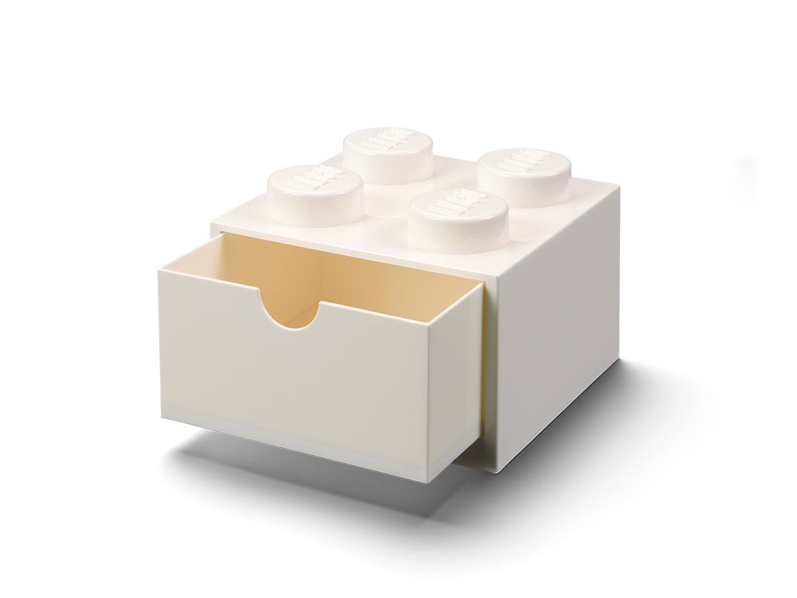 LEGO 4-Stud Desk Drawer – White (5006313)