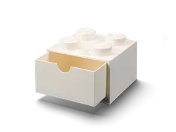 LEGO 4-Stud Desk Drawer – White (5006313)