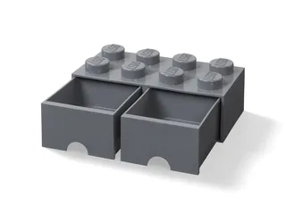 8-Stud Brick Drawer – Dark Gray de LEGO – photo du produit 3 sur 3