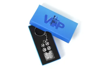 Metal Brick Key Chain von LEGO – Produktfoto 1 von 6