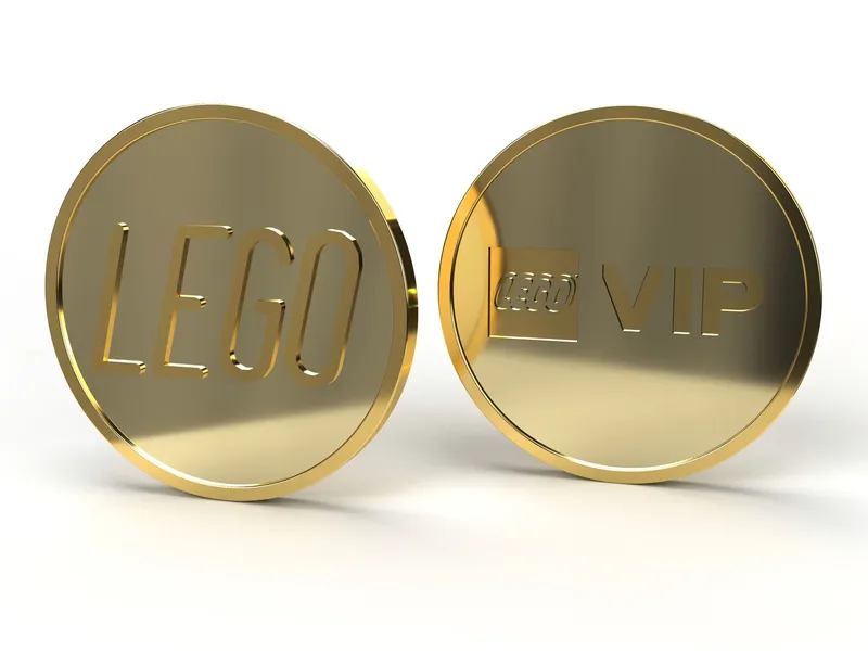 LEGO LOGO COIN von LEGO – Produktfoto 1 von 2