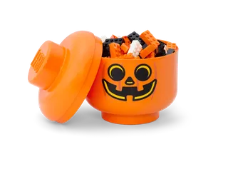 Storage Head – Small, Pumpkin van LEGO – productfoto 2 van 2