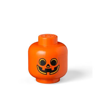 Storage Head – Small, Pumpkin van LEGO – productfoto 1 van 2