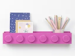 LEGO Brick Bookrack – Pink (5006616) - afbeelding 2