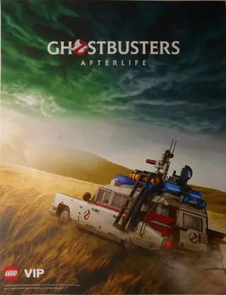 Ghostbusters: Afterlife poster by LEGO – product photo