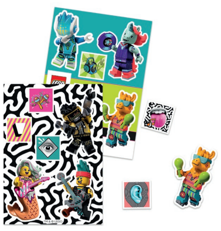 LEGO VIDIYO Sticker Sheet (5006771)