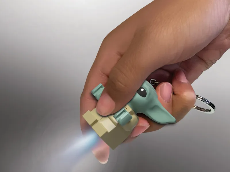 Grogu™ Key Light van LEGO – productfoto 7 van 9