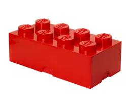 LEGO 8-Stud Storage Brick – Red (5006867)