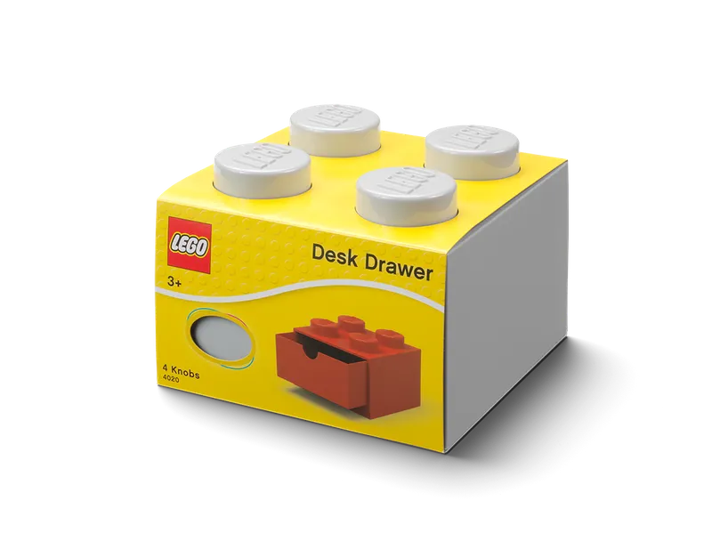 4-Stud Desk Drawer – Gray by LEGO – product photo 2 of 3