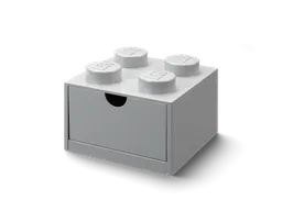 LEGO 4-Stud Desk Drawer – Gray (5006875) - afbeelding 2