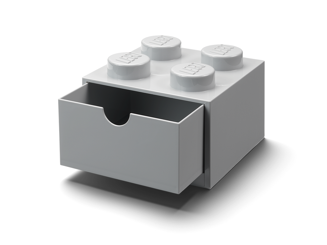 LEGO 4-Stud Desk Drawer – Gray (5006875)