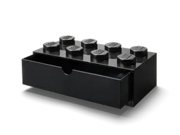 LEGO 8-Stud Desk Drawer – Black (5006876)