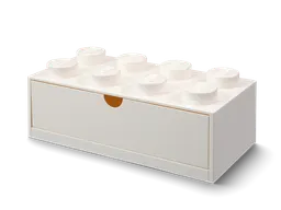 LEGO 8-Stud Desk Drawer – White (5006877) - afbeelding 2