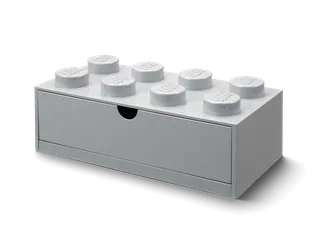8-Stud Desk Drawer – Gray by LEGO – product photo 3 of 3