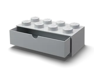 8-Stud Desk Drawer – Gray by LEGO – product photo 1 of 3