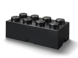 LEGO 8-Stud Storage Brick – Black (5006912)