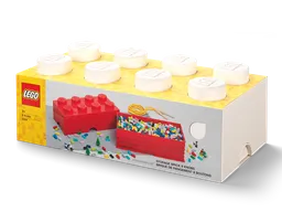LEGO 8-Stud Storage Brick – White (5006913) - afbeelding 1