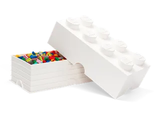 8-Stud Storage Brick – White by LEGO – product photo 3 of 3
