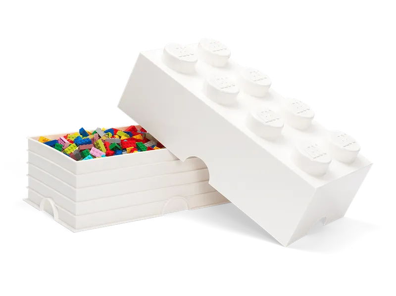 8-Stud Storage Brick – White by LEGO – product photo 3 of 3