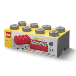 LEGO 8-Stud Storage Brick – Gray (5006915) - Bild 2