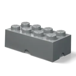 LEGO 8-Stud Storage Brick – Gray (5006915)